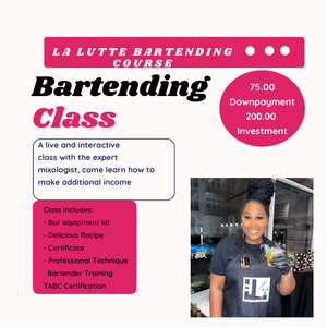 Bartending Class 101